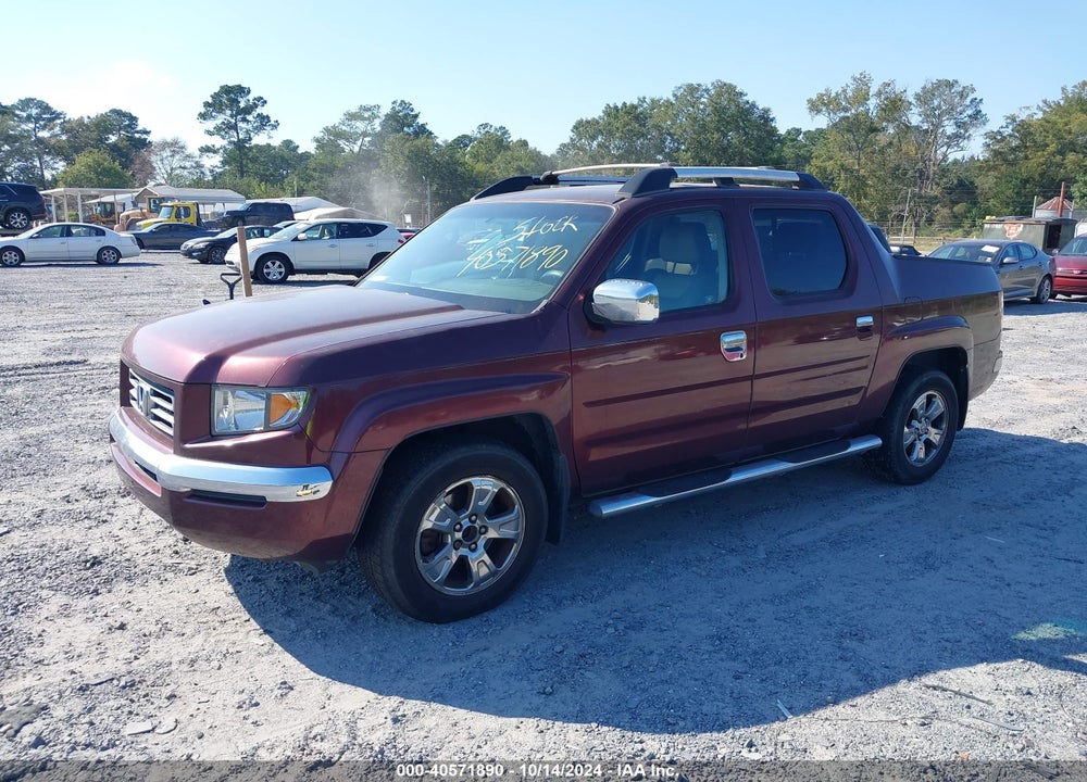 2007 HONDA RIDGELINE RTS VIN: 2HJYK16447H516599