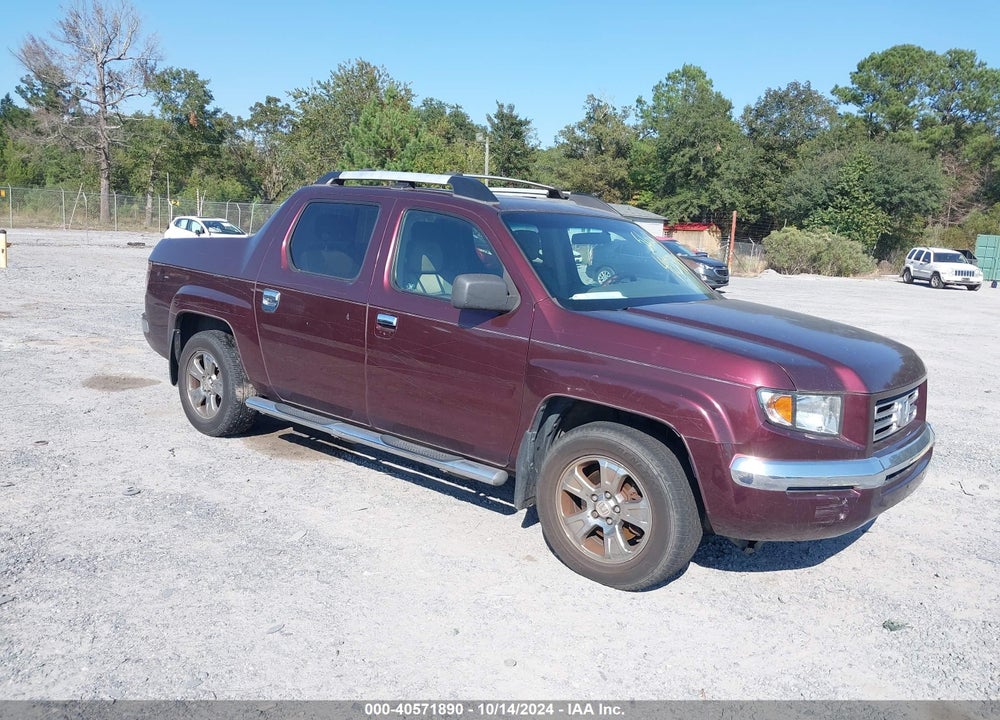 2007 HONDA RIDGELINE RTS VIN: 2HJYK16447H516599