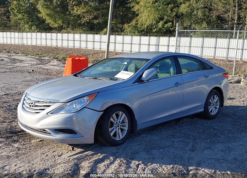 2012 HYUNDAI SONATA GLS VIN: 5NPEB4ACXCH450908