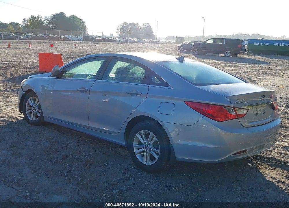 2012 HYUNDAI SONATA GLS VIN: 5NPEB4ACXCH450908