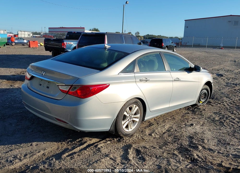2012 HYUNDAI SONATA GLS VIN: 5NPEB4ACXCH450908