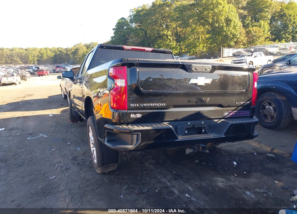2022 CHEVROLET SILVERADO 1500 LTD 2WD SHORT BED CUSTOM VIN: 3GCPWBEK5NG157643