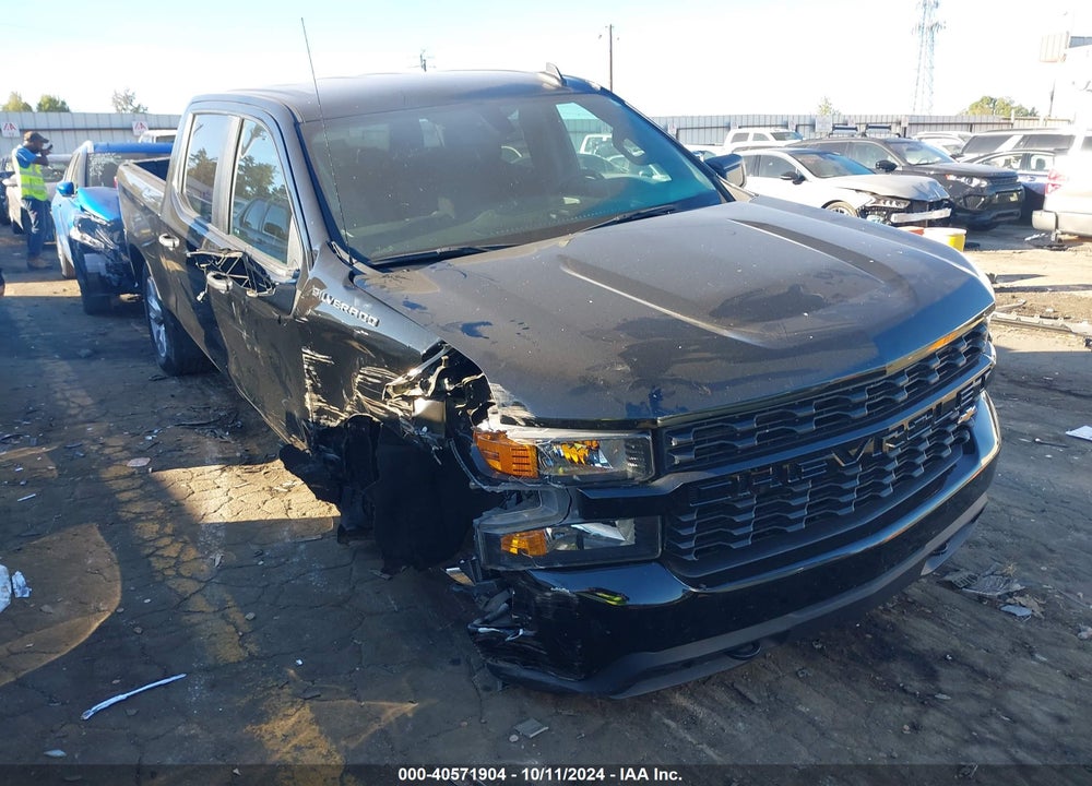2022 CHEVROLET SILVERADO 1500 LTD 2WD SHORT BED CUSTOM VIN: 3GCPWBEK5NG157643