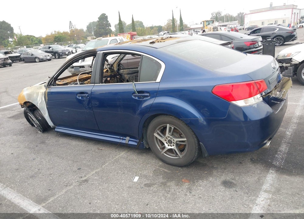2010 SUBARU LEGACY 2.5I VIN: 4S3BMBA68A3214648