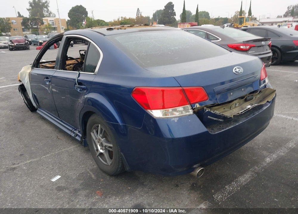 2010 SUBARU LEGACY 2.5I VIN: 4S3BMBA68A3214648