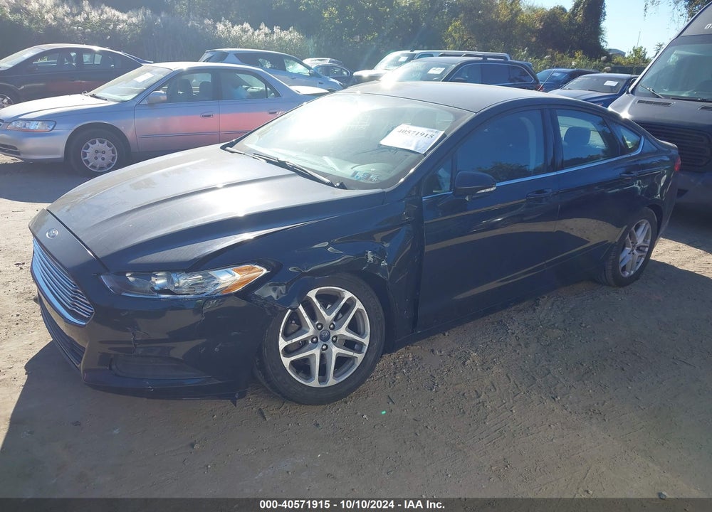 2014 FORD FUSION SE VIN: 3FA6P0H72ER374002