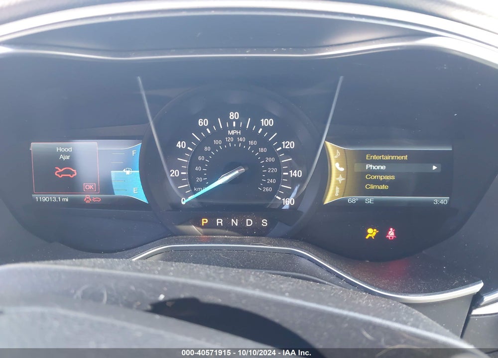 2014 FORD FUSION SE VIN: 3FA6P0H72ER374002