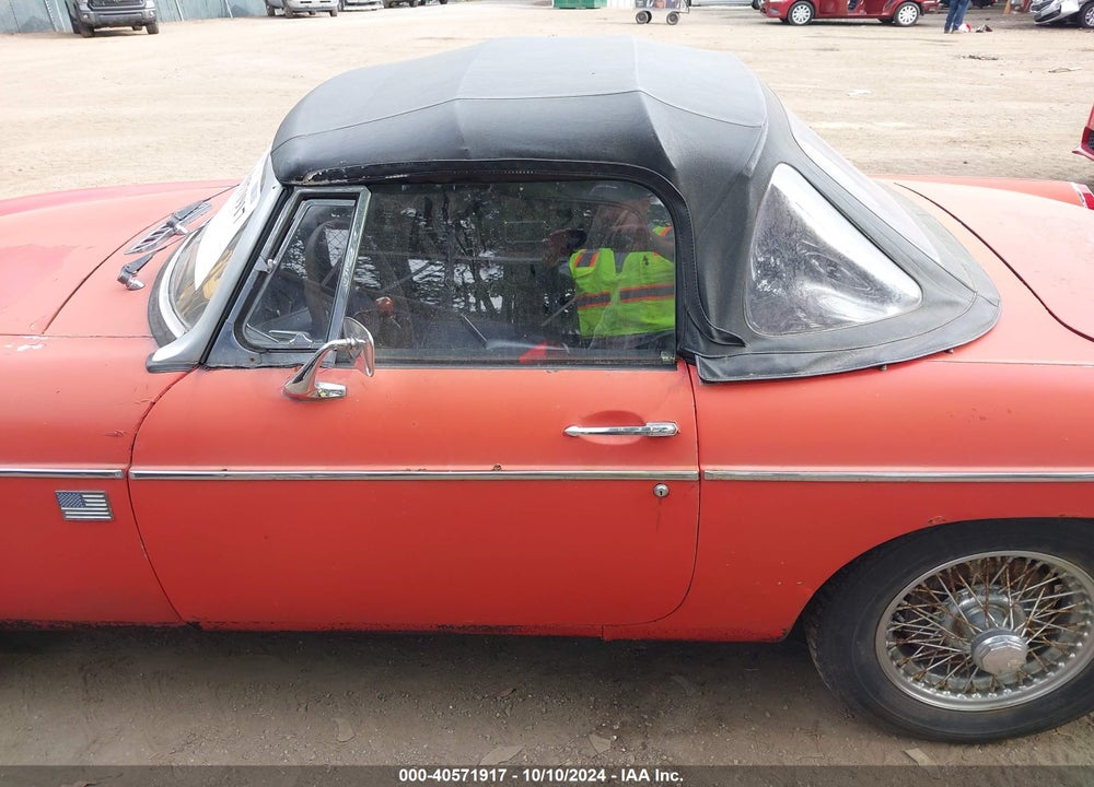 1971 MG B VIN: GHN5UB234249G