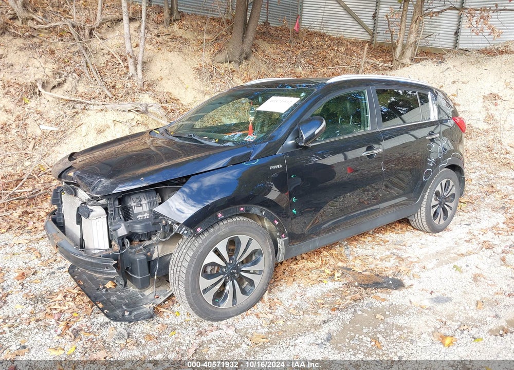 2012 KIA SPORTAGE SX VIN: KNDPCCA63C7240391