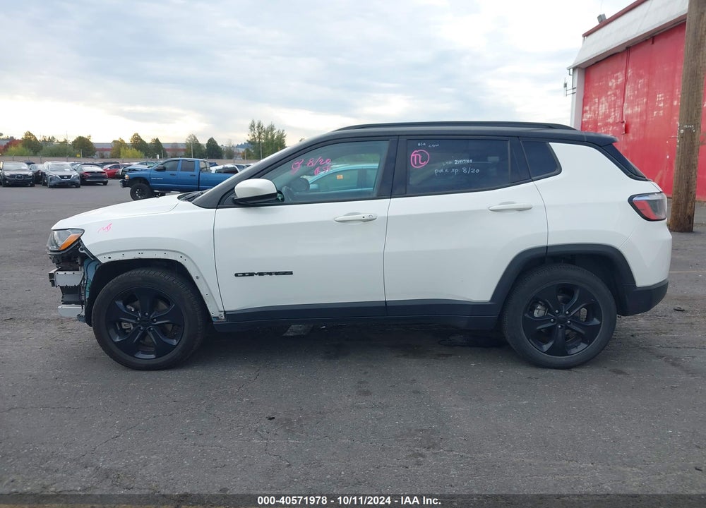 2021 JEEP COMPASS ALTITUDE FWD VIN: 3C4NJCBBXMT587321