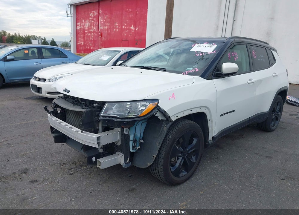 2021 JEEP COMPASS ALTITUDE FWD VIN: 3C4NJCBBXMT587321