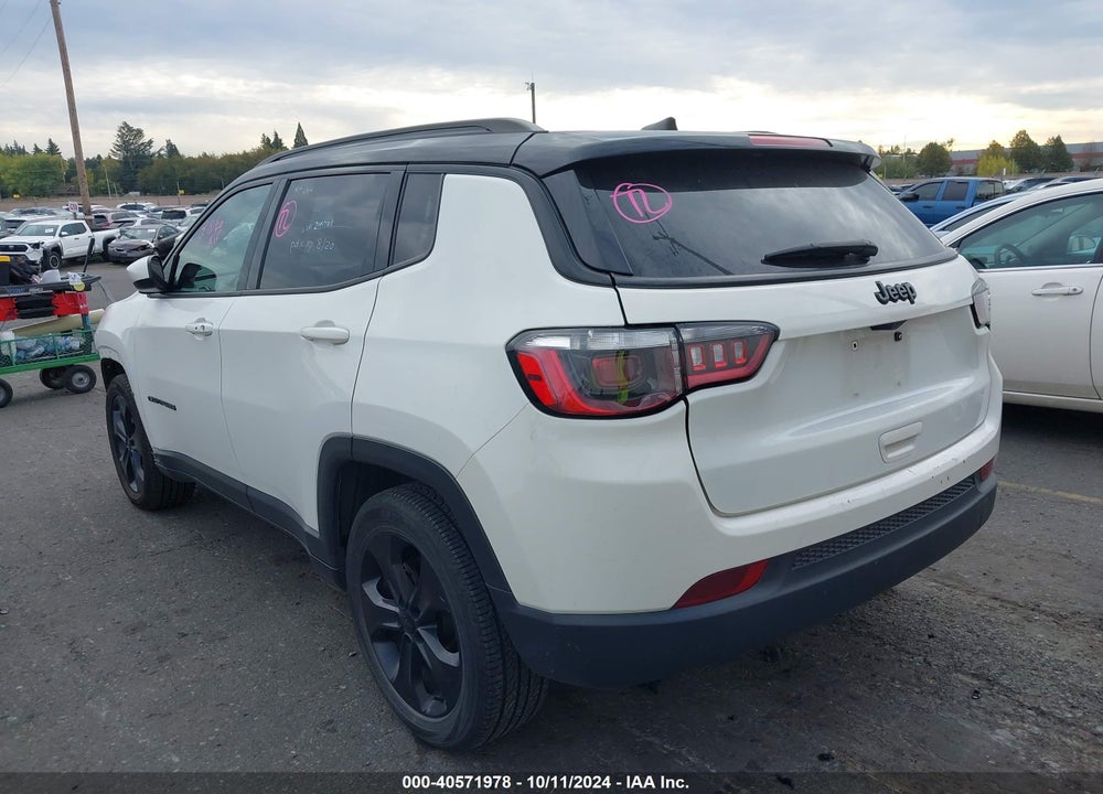 2021 JEEP COMPASS ALTITUDE FWD VIN: 3C4NJCBBXMT587321