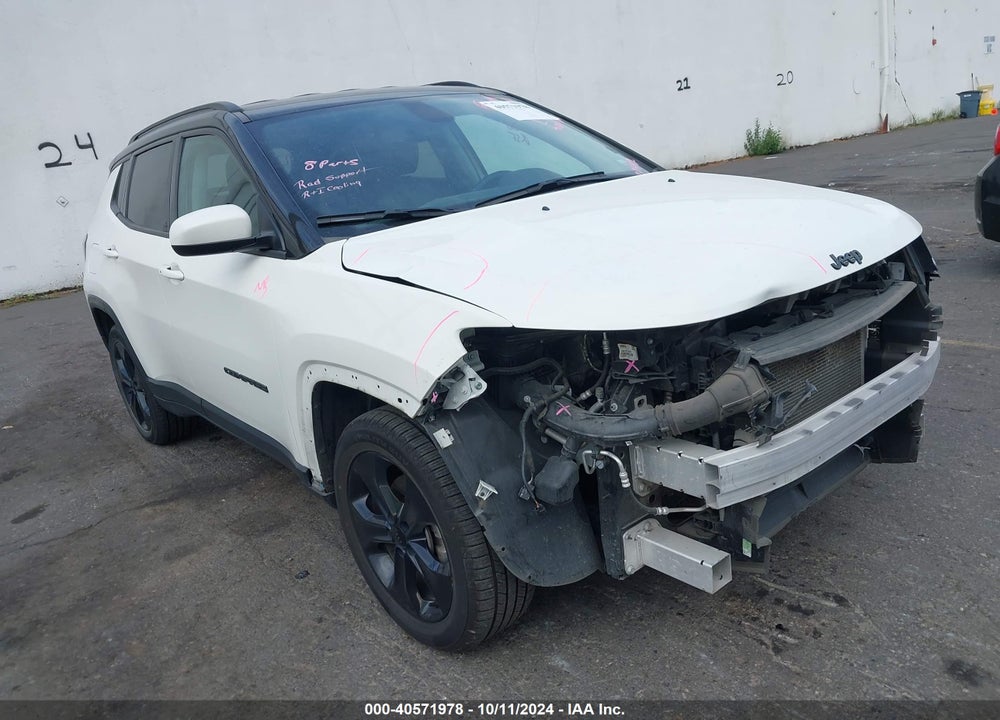 2021 JEEP COMPASS ALTITUDE FWD VIN: 3C4NJCBBXMT587321