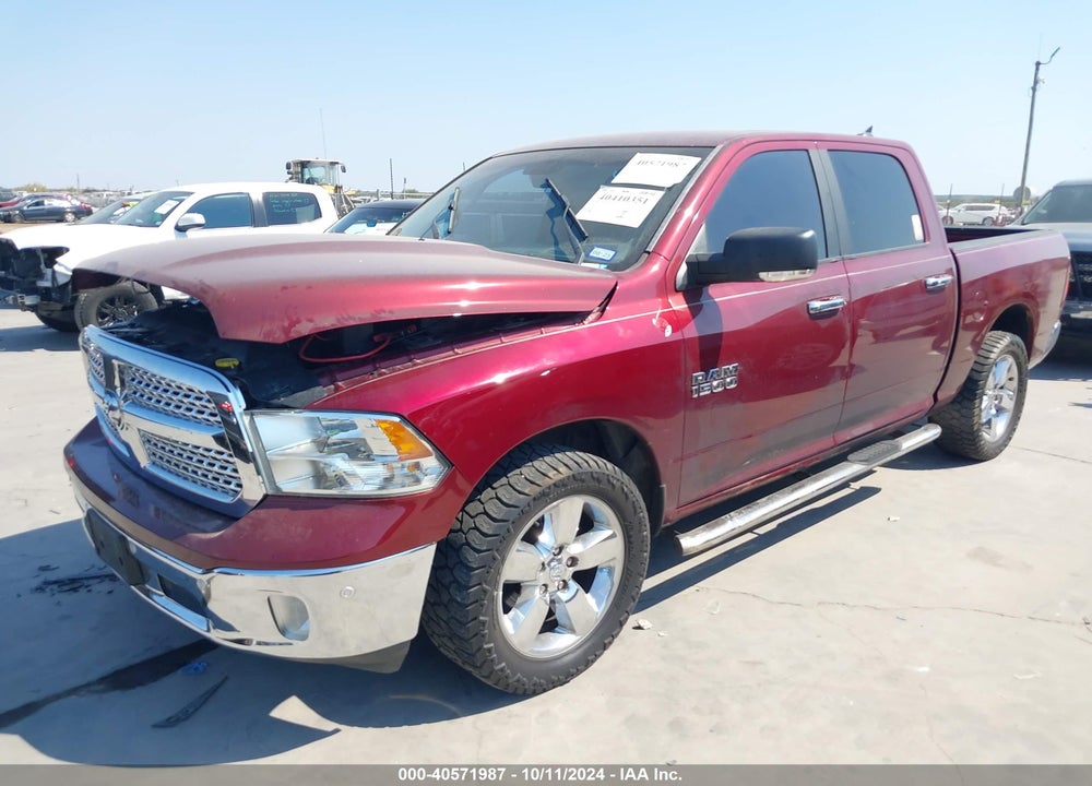 2017 RAM 1500 LONE STAR 4X2 5'7 BOX VIN: 1C6RR6LG8HS605139
