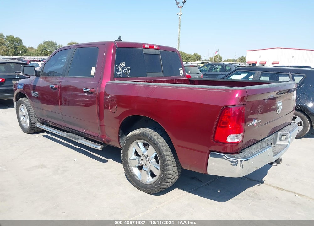 2017 RAM 1500 LONE STAR 4X2 5'7 BOX VIN: 1C6RR6LG8HS605139