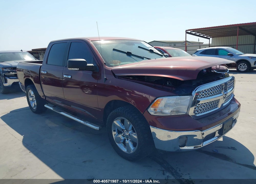 2017 RAM 1500 LONE STAR 4X2 5'7 BOX VIN: 1C6RR6LG8HS605139