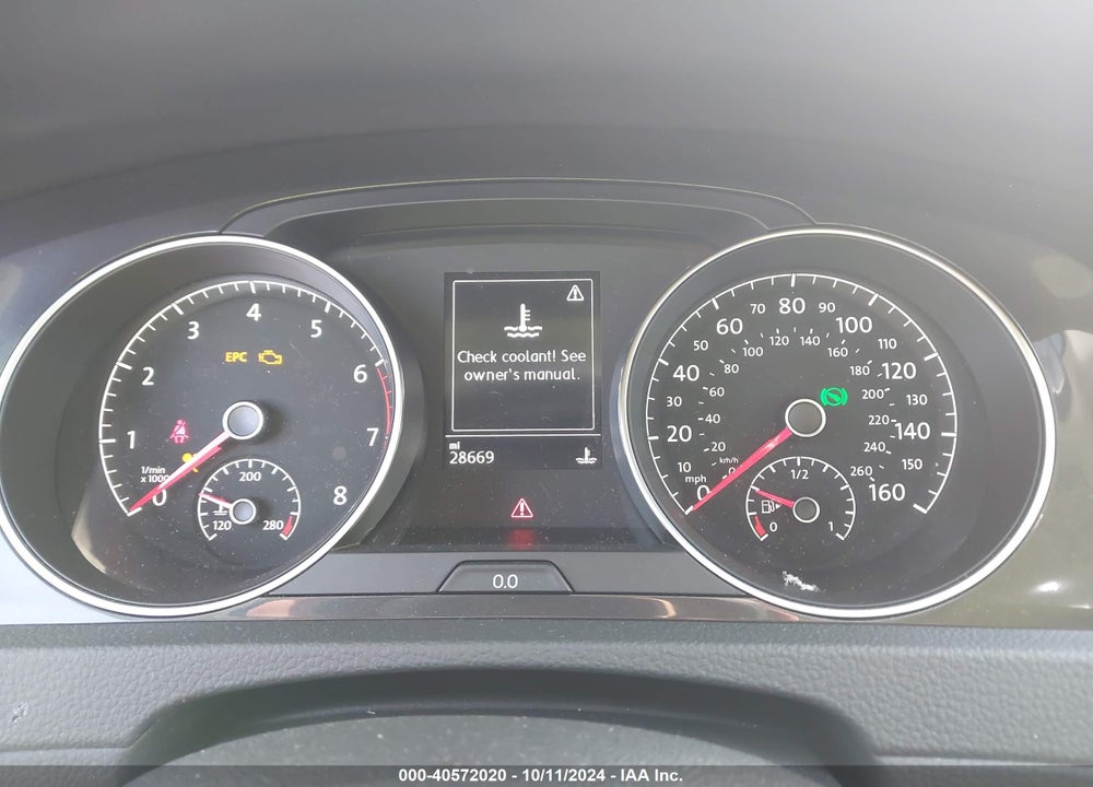 2018 VOLKSWAGEN GOLF SPORTWAGEN TSI S/TSI SE VIN: 3VWD17AU1JM757378