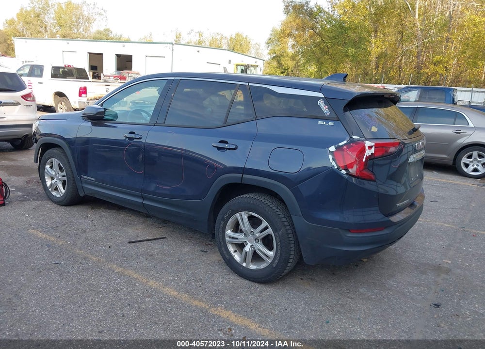 2018 GMC TERRAIN SLE VIN: 3GKALMEV0JL414654