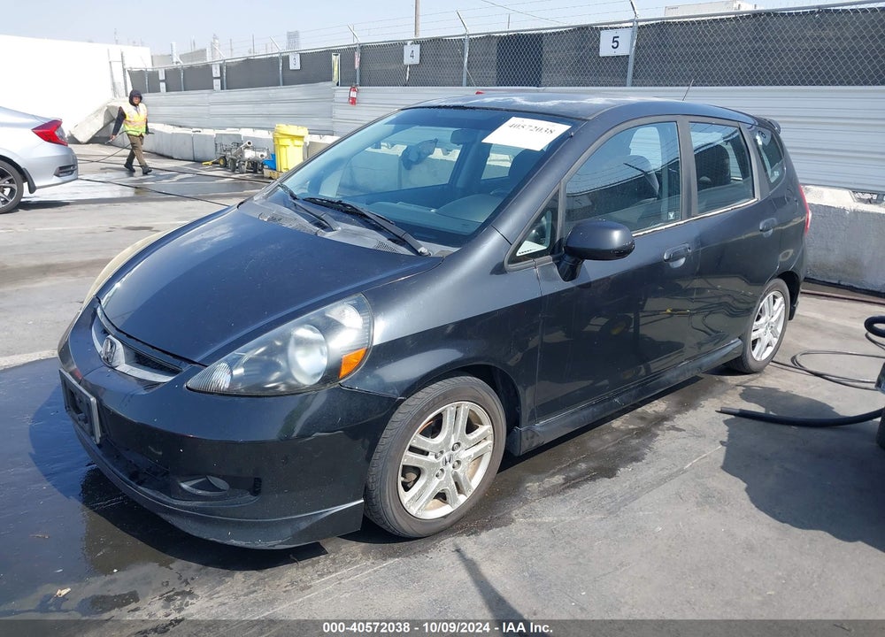 2008 HONDA FIT SPORT VIN: JHMGD38698S049578