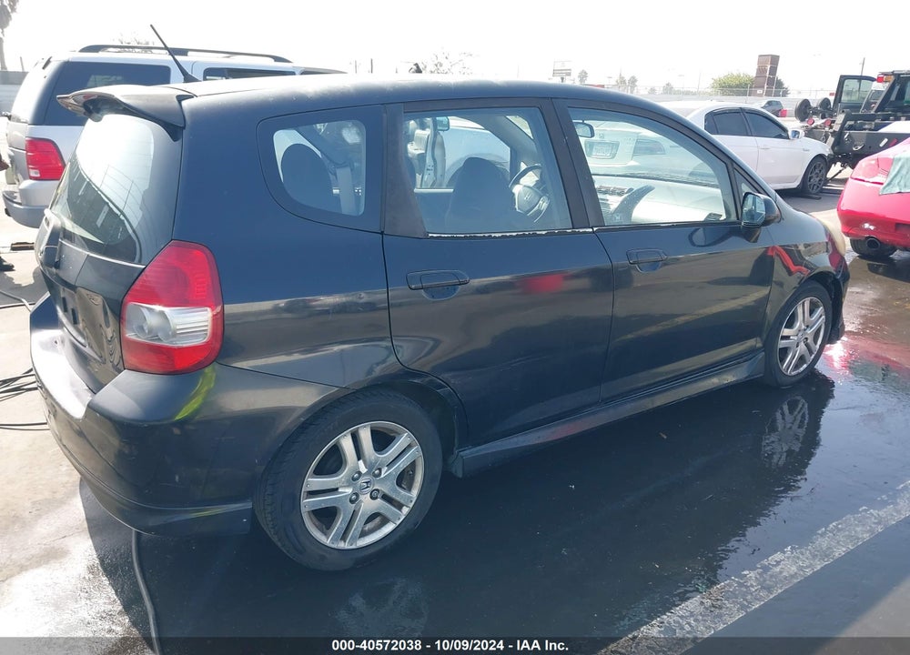 2008 HONDA FIT SPORT VIN: JHMGD38698S049578