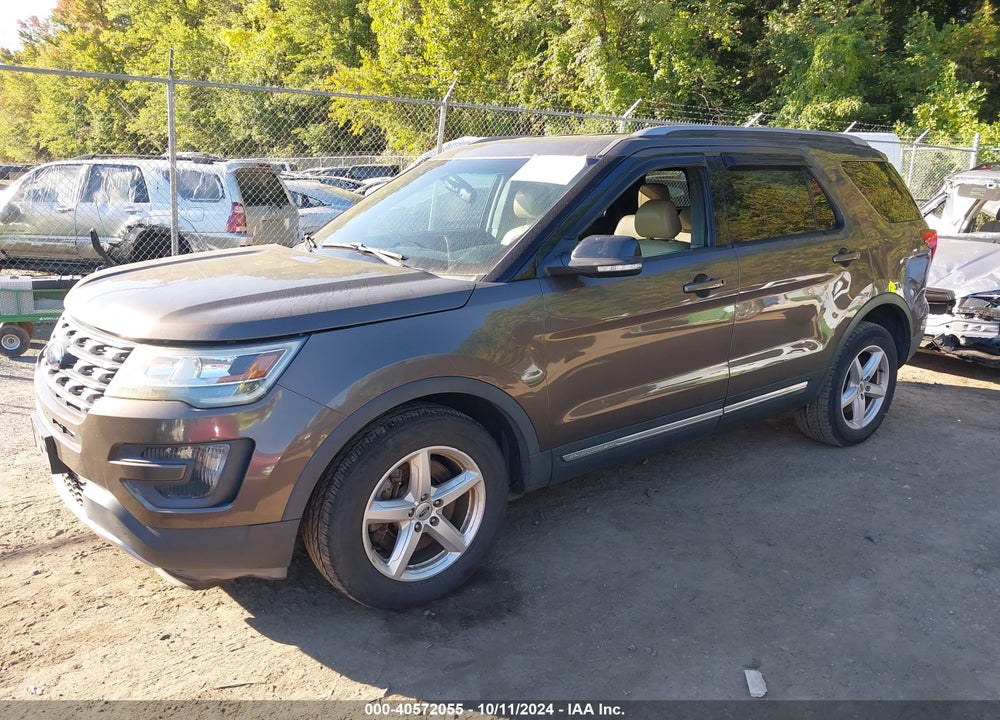2016 FORD EXPLORER XLT VIN: 1FM5K8D83GGA23445