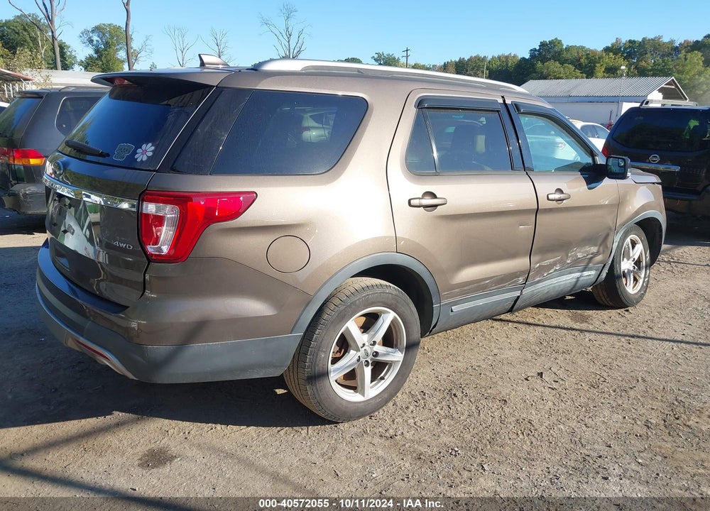 2016 FORD EXPLORER XLT VIN: 1FM5K8D83GGA23445