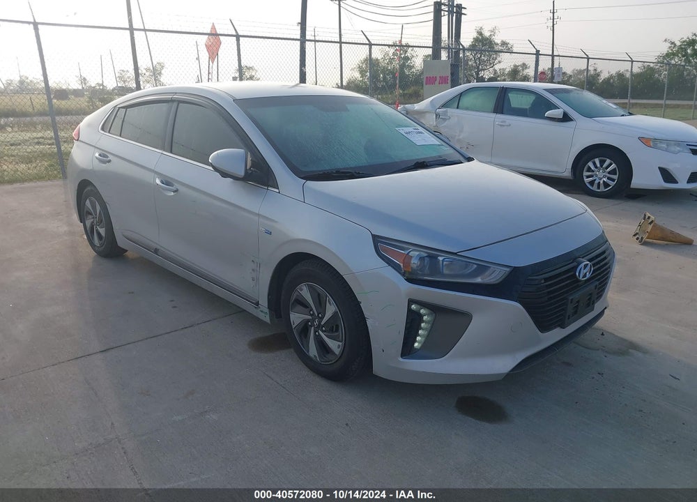 2018 HYUNDAI IONIQ HYBRID SEL VIN: KMHC75LC1JU102957