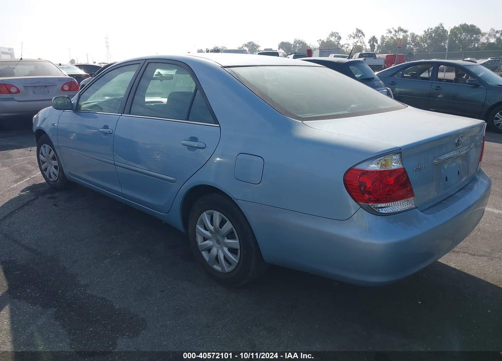 2005 TOYOTA CAMRY LE VIN: 4T1BE32K55U516649