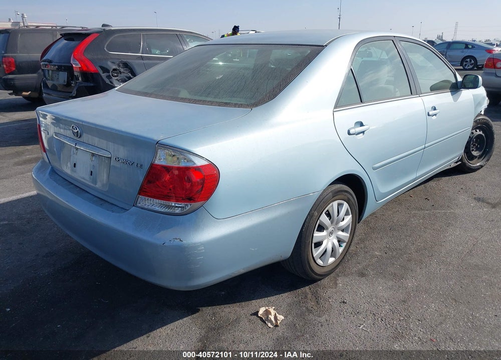 2005 TOYOTA CAMRY LE VIN: 4T1BE32K55U516649