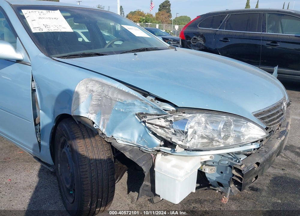 2005 TOYOTA CAMRY LE VIN: 4T1BE32K55U516649
