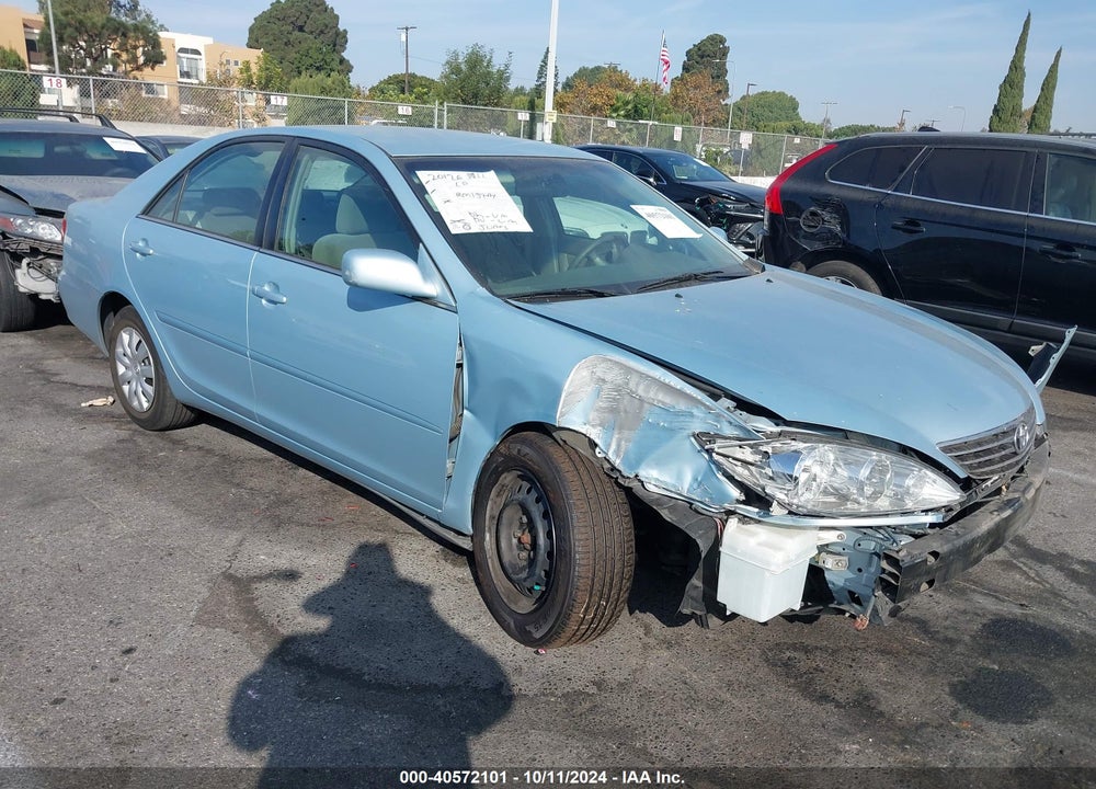 2005 TOYOTA CAMRY LE VIN: 4T1BE32K55U516649