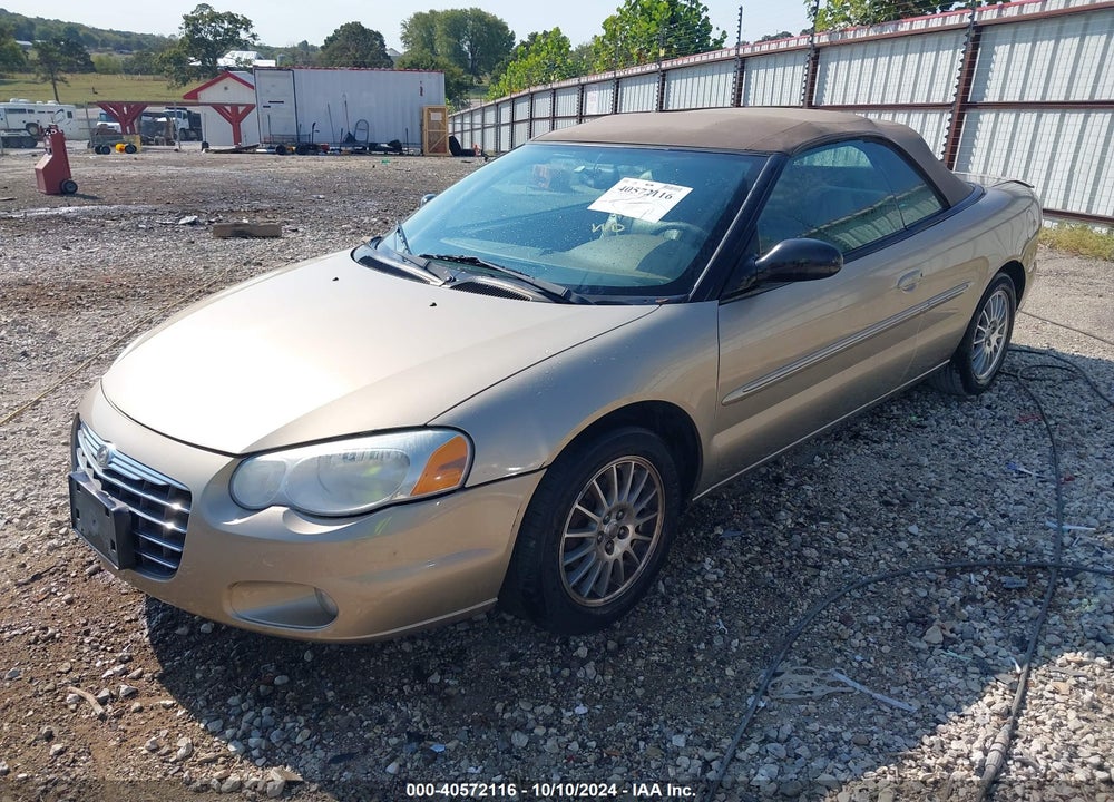 2004 CHRYSLER SEBRING LXI VIN: 1C3EL55RX4N104980