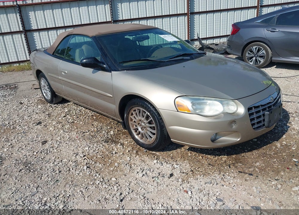 2004 CHRYSLER SEBRING LXI VIN: 1C3EL55RX4N104980