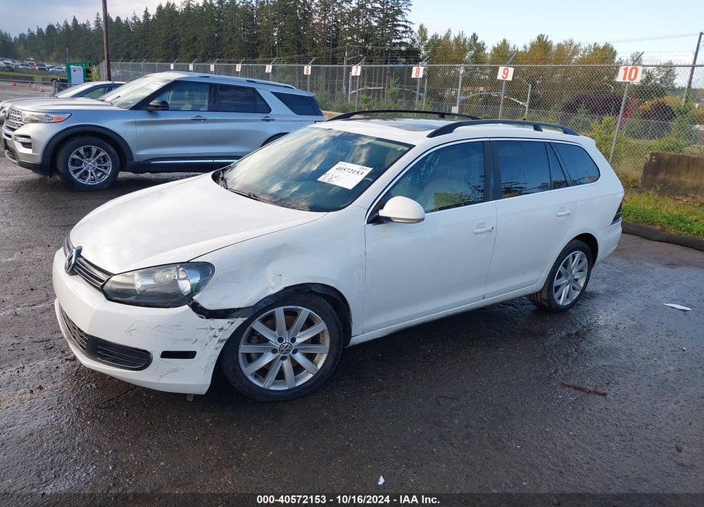2013 VOLKSWAGEN JETTA SPORTWAGEN 2.0L TDI VIN: 3VWPL7AJ8DM633156