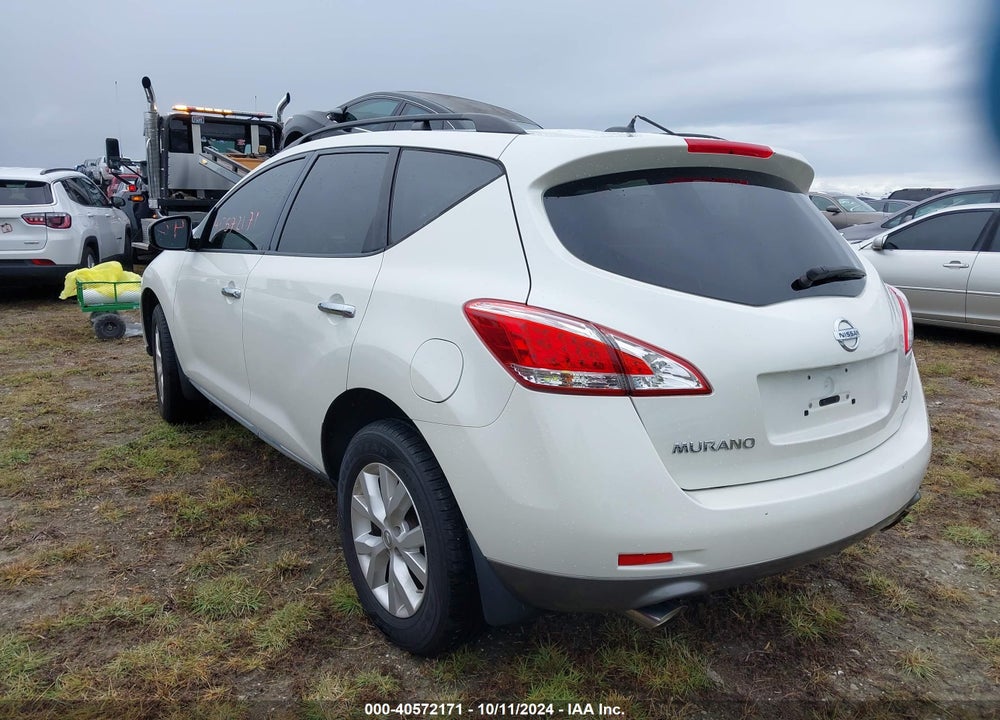 2014 NISSAN MURANO SL VIN: JN8AZ1MU1EW416337