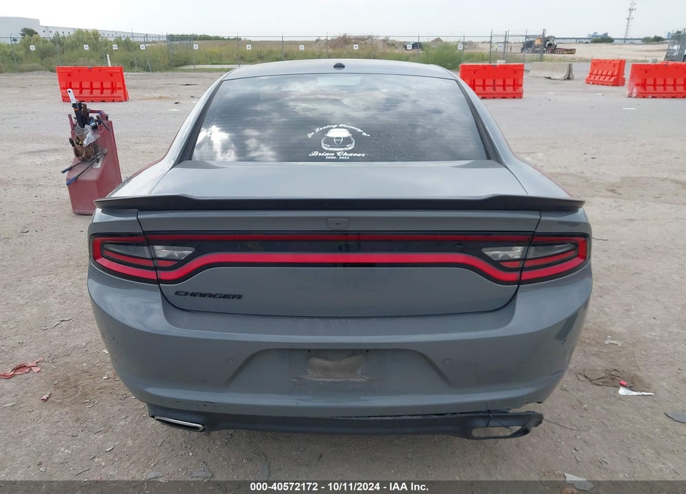 2019 DODGE CHARGER SXT RWD VIN: 2C3CDXBG0KH572550
