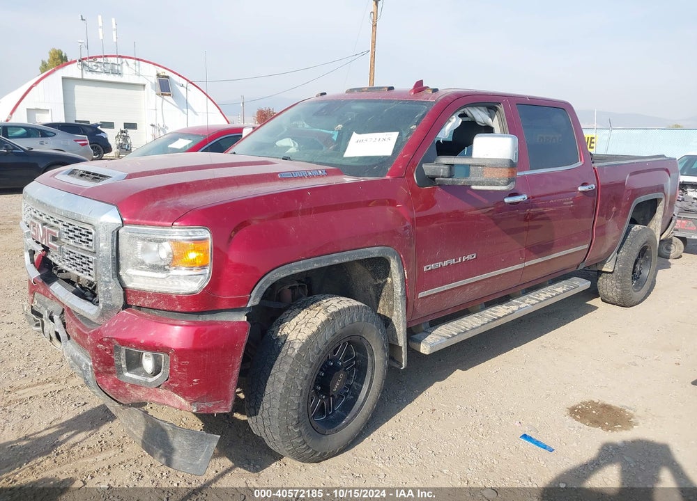 2018 GMC SIERRA 2500HD DENALI VIN: 1GT12UEY1JF216295
