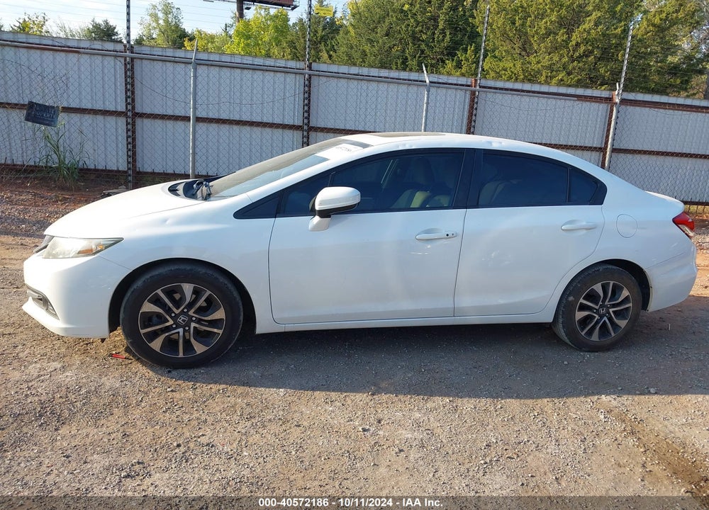 2014 HONDA CIVIC EX VIN: 19XFB2F87EE054679