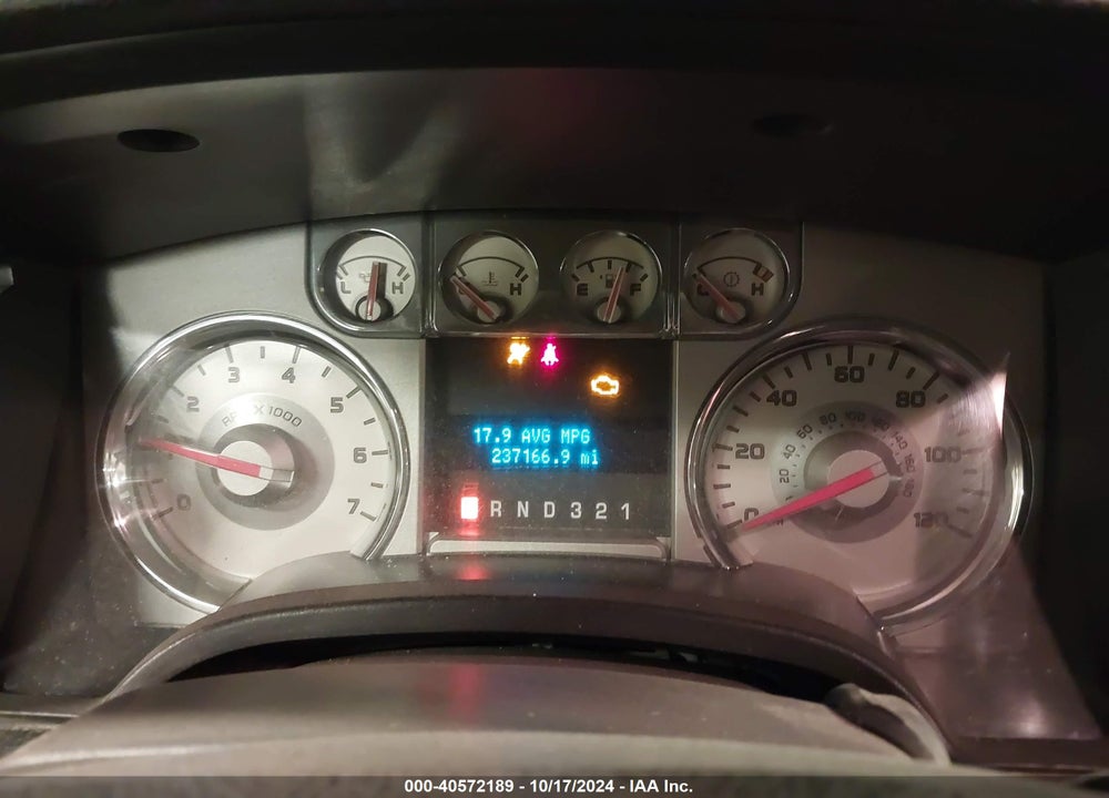 2010 HARLEY-DAVIDSON FORD F-150 FX4//KING RANCH/LARIAT/PLATINUM/XL/XLT VIN: 1FTFW1EV3AFC10271