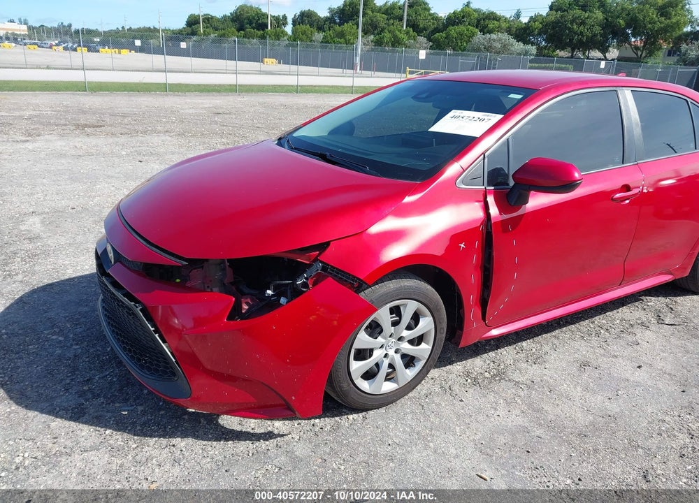 2020 TOYOTA COROLLA LE VIN: 5YFEPRAE8LP107310