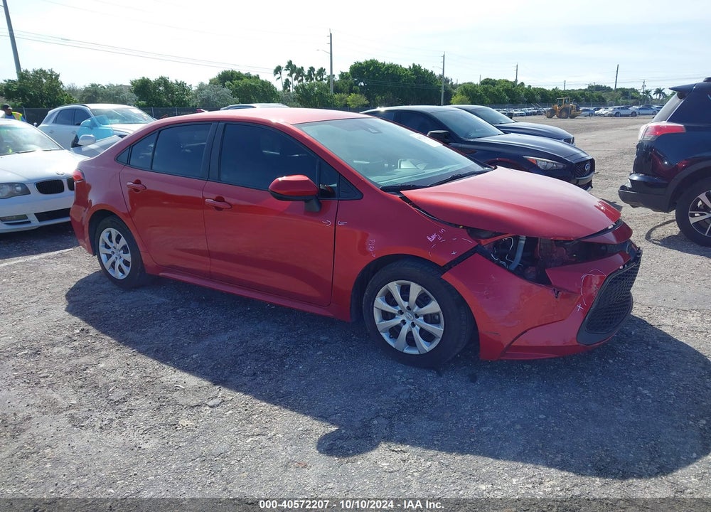 2020 TOYOTA COROLLA LE VIN: 5YFEPRAE8LP107310
