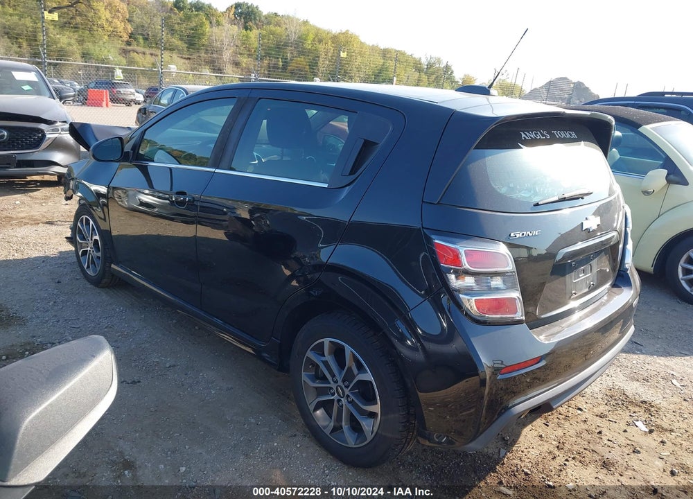 2017 CHEVROLET SONIC LT AUTO VIN: 1G1JD6SH2H4155726