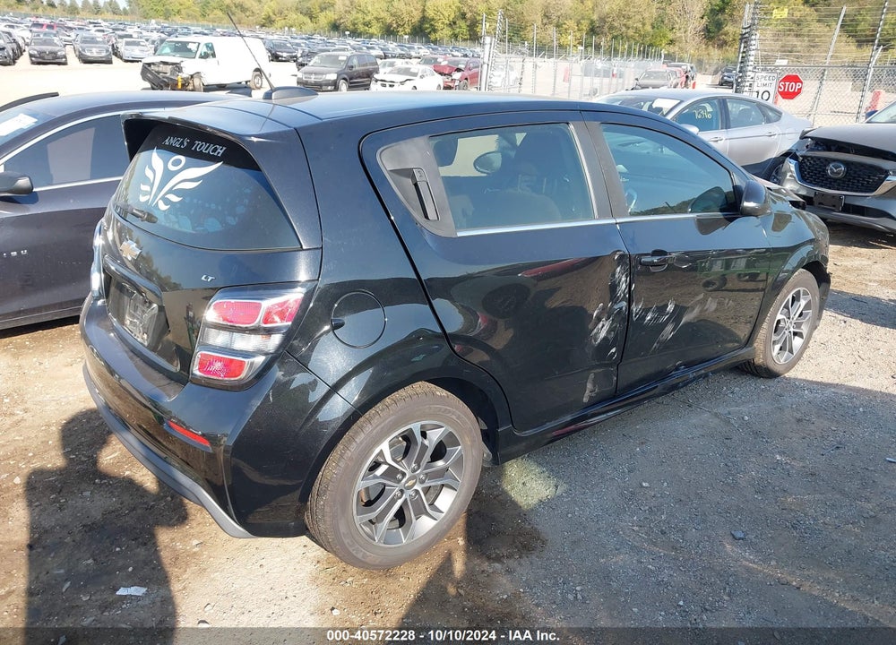 2017 CHEVROLET SONIC LT AUTO VIN: 1G1JD6SH2H4155726