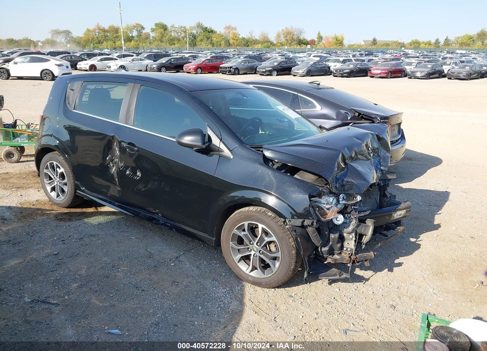 2017 CHEVROLET SONIC LT AUTO VIN: 1G1JD6SH2H4155726