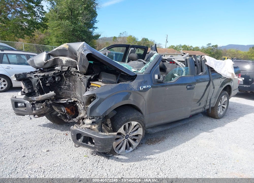 2018 FORD F-150 XL VIN: 1FTFX1E54JKC44286