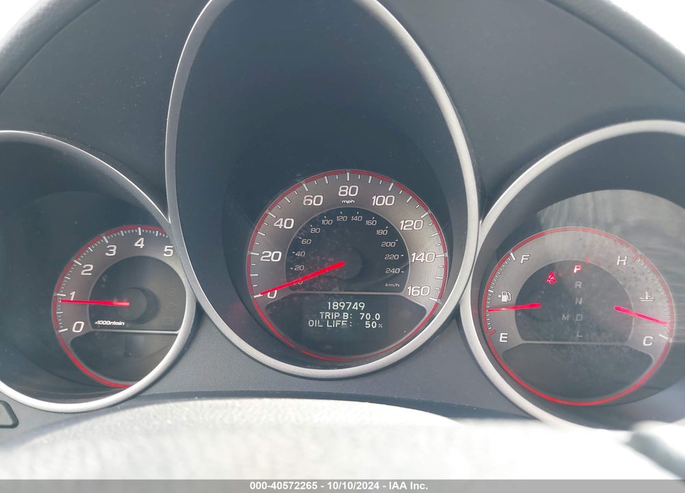 2007 ACURA TL TYPE S VIN: 19UUA76637A040131