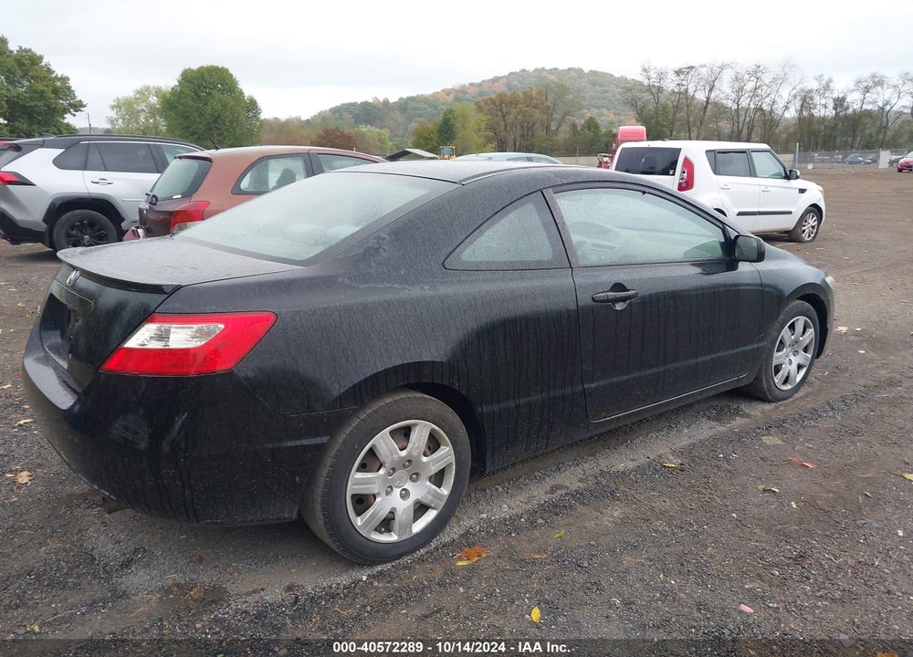 2009 HONDA CIVIC LX VIN: 2HGFG12609H527947