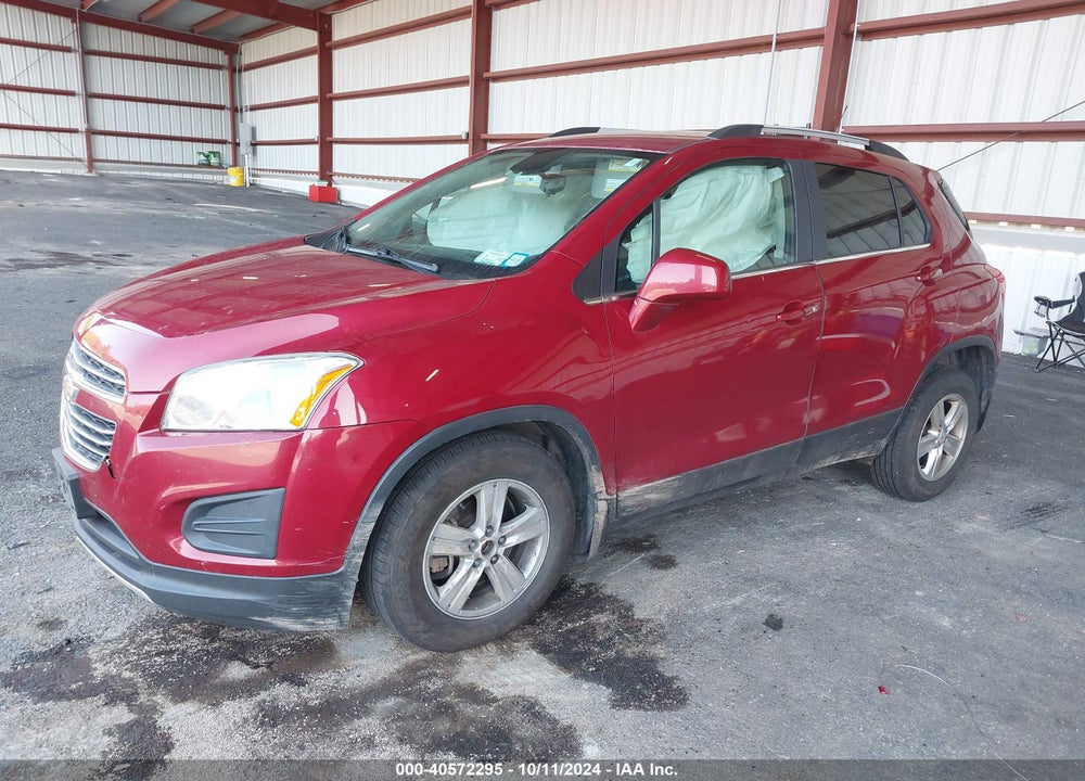 2015 CHEVROLET TRAX LT VIN: KL7CJRSB0FB072307