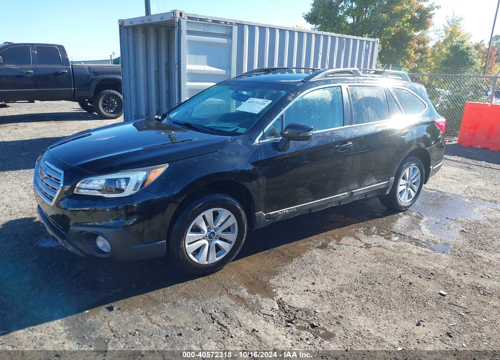 2016 SUBARU OUTBACK 2.5I PREMIUM VIN: 4S4BSAFC0G3286687