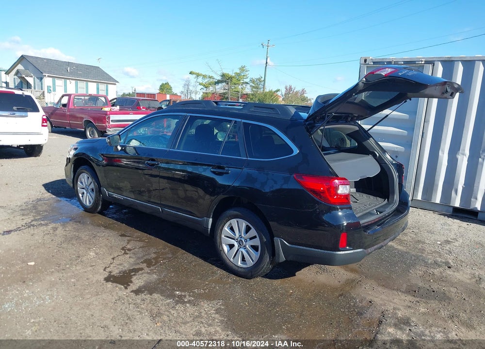 2016 SUBARU OUTBACK 2.5I PREMIUM VIN: 4S4BSAFC0G3286687